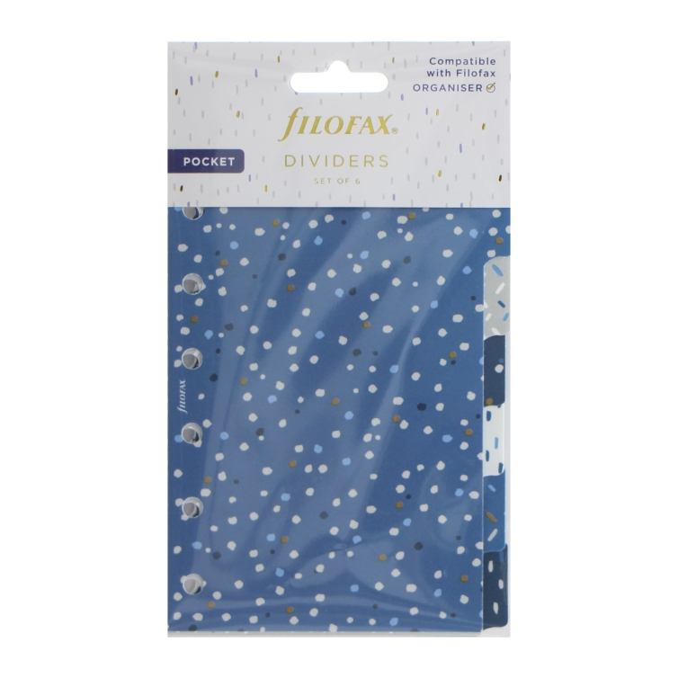 Indigo Pocket Dividers FILOFAX - 2