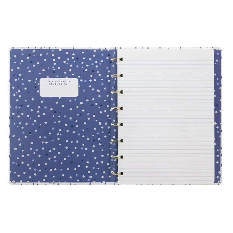 Indigo Notizbuch A5 Regen FILOFAX - 2