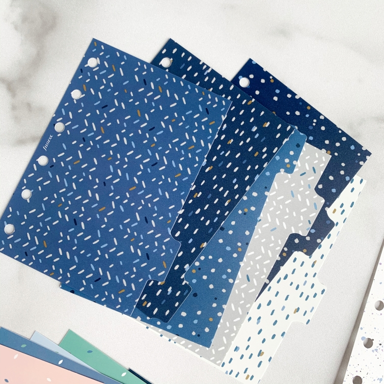 Indigo Pocket Dividers FILOFAX - 3