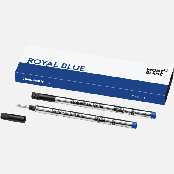 2 Rollerball Refill Royal Blue MONTBLANC - 1