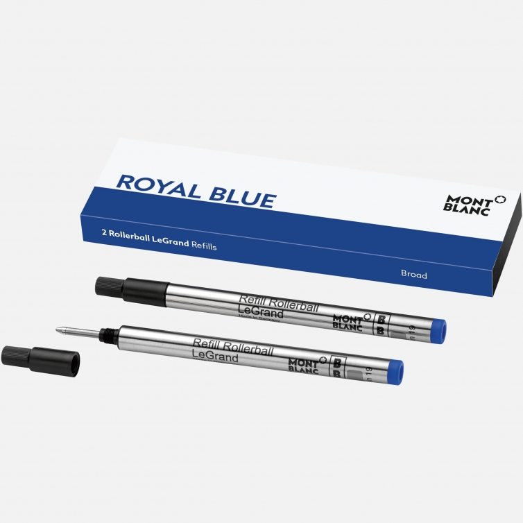 2 Rollerball LeGrand Refill Royal Blue MONTBLANC - 1
