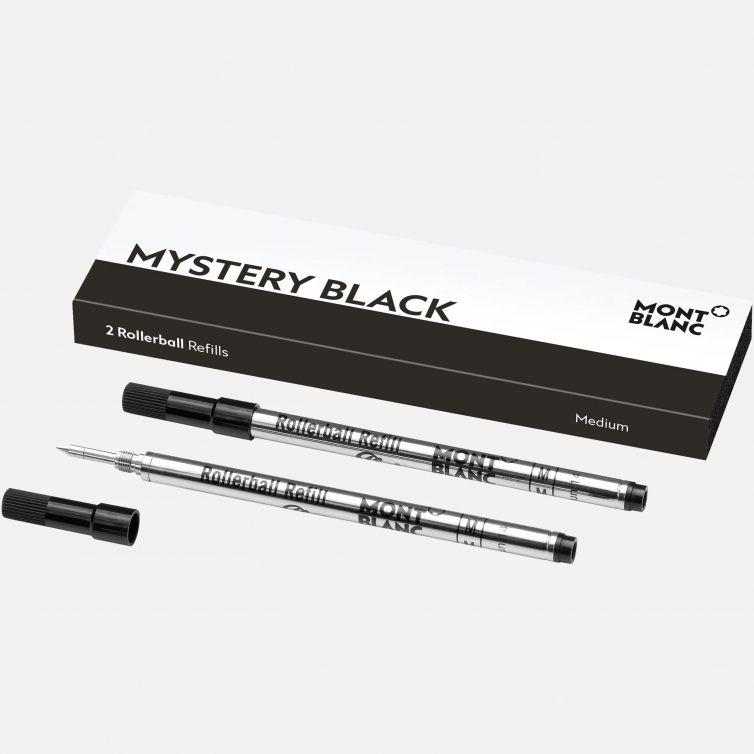2 Rollerball Refill Mystery Black MONTBLANC - 1