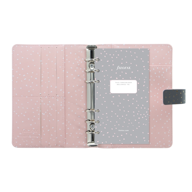 Confetti Personal Organiser Charcoal FILOFAX - 2
