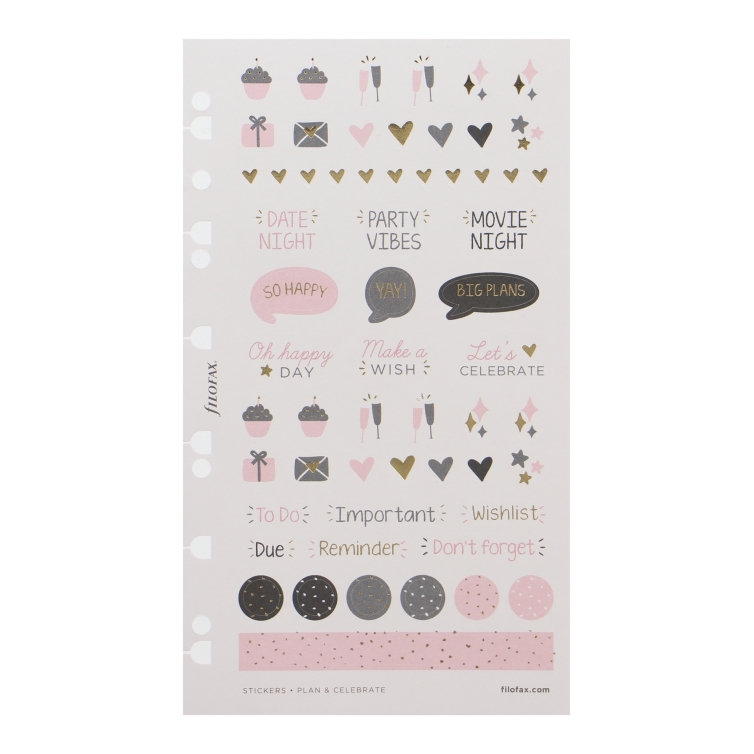 Confetti samolepky multi-fit FILOFAX - 2