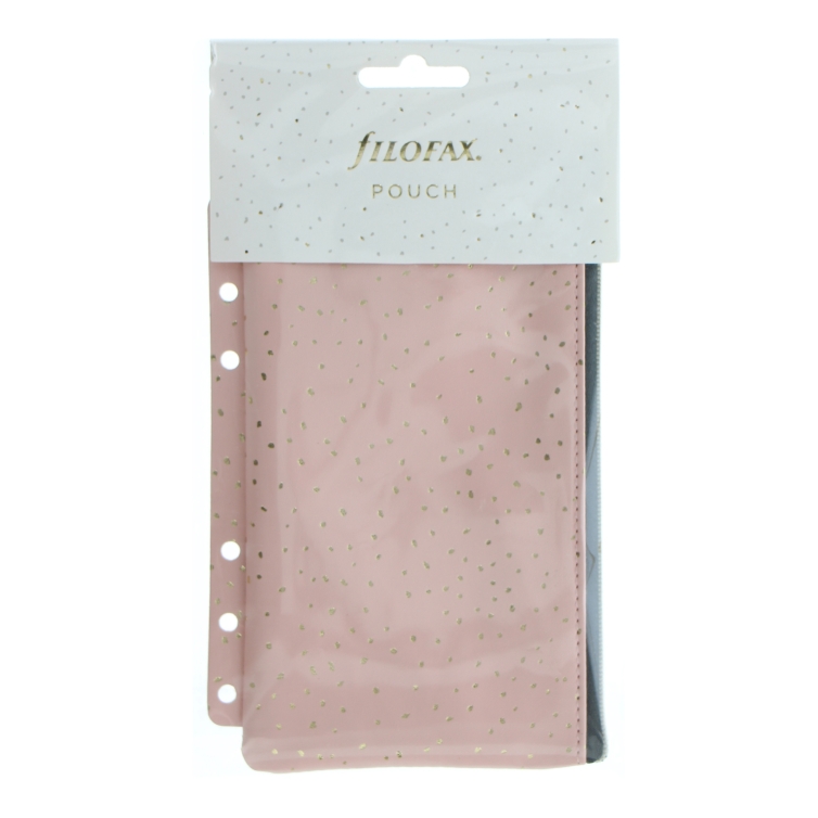 Confetti Multi-fit Zipper Pouch Rose Quartz FILOFAX - 2