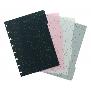 Confetti roztřiďovače pro A5 notebook FILOFAX - 1