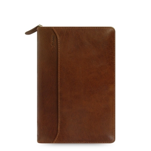Lockwood Zip Personal Organiser Brown FILOFAX - 1