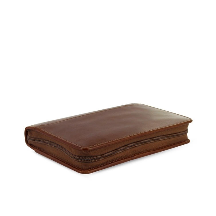 Lockwood Zip Personal Organiser Brown FILOFAX - 4