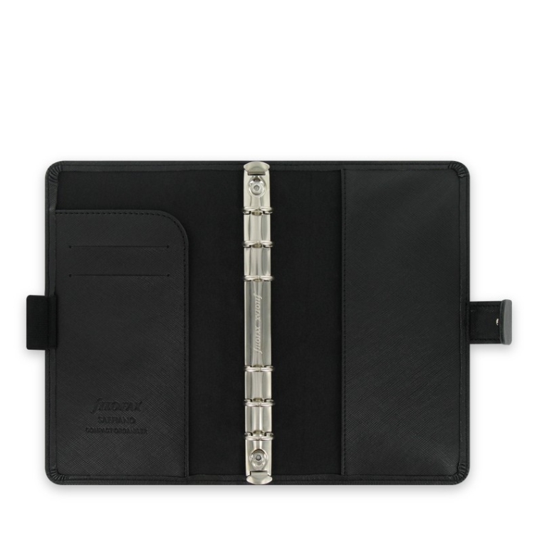 Saffiano Organiser Compact Black FILOFAX - 2