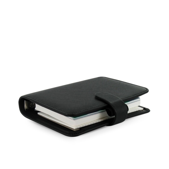 Saffiano Organiser Pocket Black FILOFAX - 4