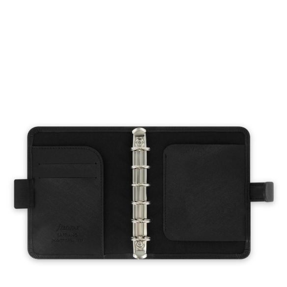 Saffiano Diár Vreckový čierna FILOFAX - 2