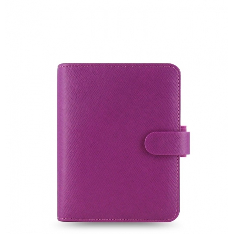 Saffiano Diář Kapesní růžová FILOFAX - 1
