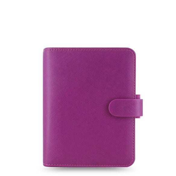 Saffiano Diář Kapesní růžová FILOFAX - 1