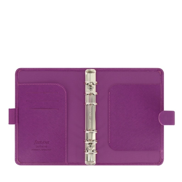 Saffiano Organiser Personal Raspberry FILOFAX - 2