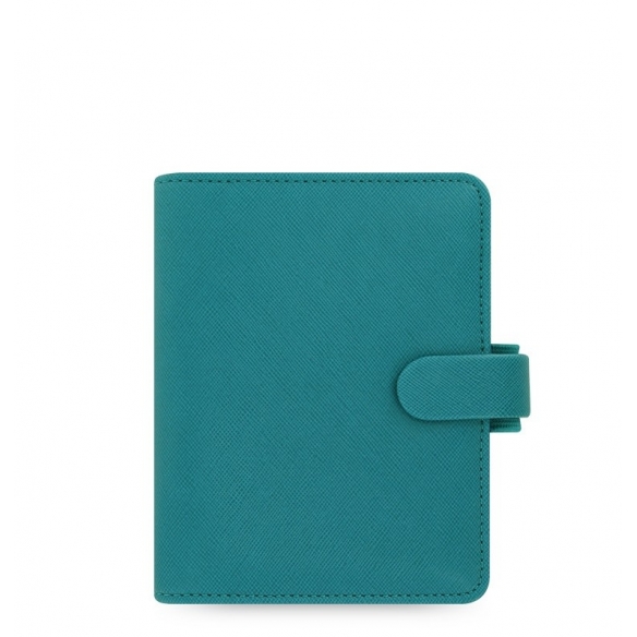 Saffiano Organiser Pocket Blue FILOFAX - 1