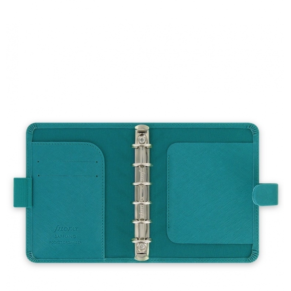 Saffiano Organiser Pocket Blue FILOFAX - 2