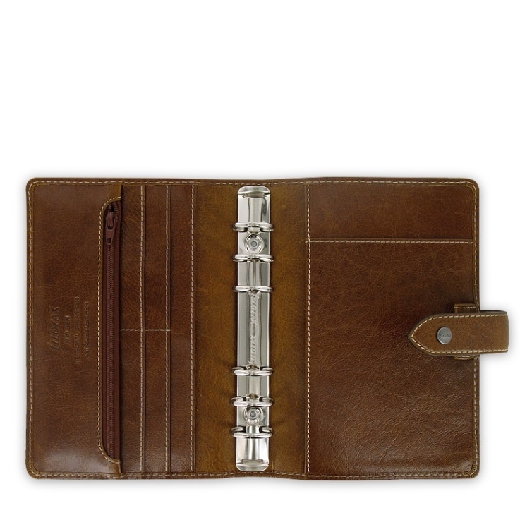 Filofax Malden Organizer personal brown | Exclusive Pen