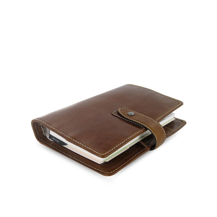 Filofax Malden Personal Diary Brown | Exclusive Pen