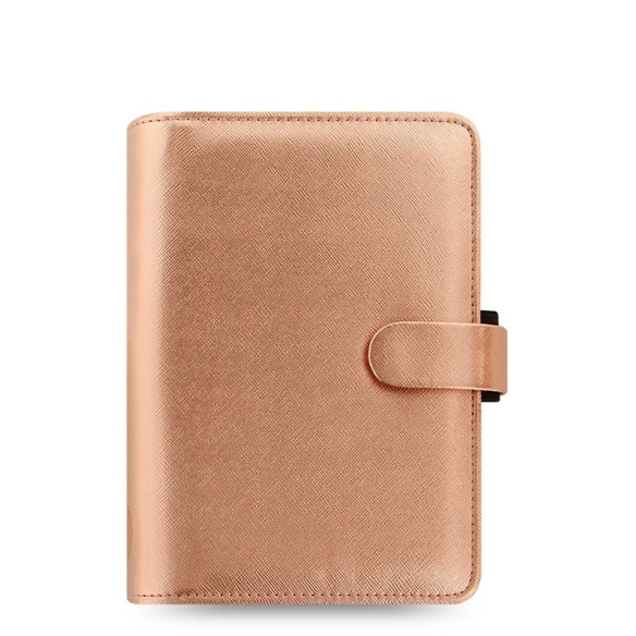 Saffiano Diár osobný ružovozlatá FILOFAX - 1