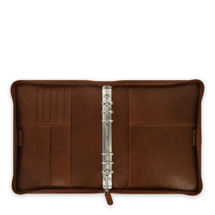 Lockwood Zip A5 Organiser brown FILOFAX - 2
