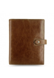 The epitome of relaxed style - that's Malden. A laid personal organiser with rustic stitching and a soft, casual construction. Vintage-look buffalo leather.