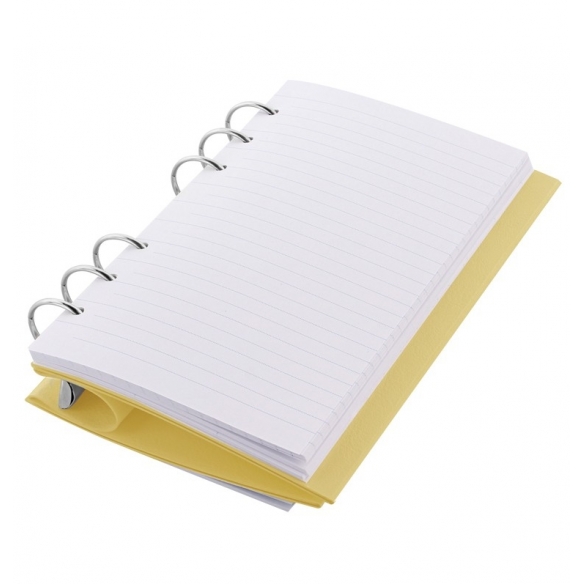 Clipbook Pastel osobní pastelově žlutý FILOFAX - 3