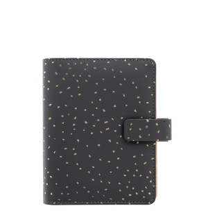 Confetti Pocket Organiser Charcoal FILOFAX - 1