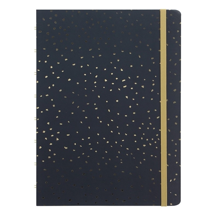 Confetti Notebook A5 Charcoal FILOFAX - 1