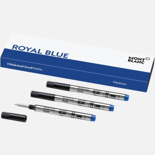 3 malé náplne do rollera Royal Blue MONTBLANC - 1