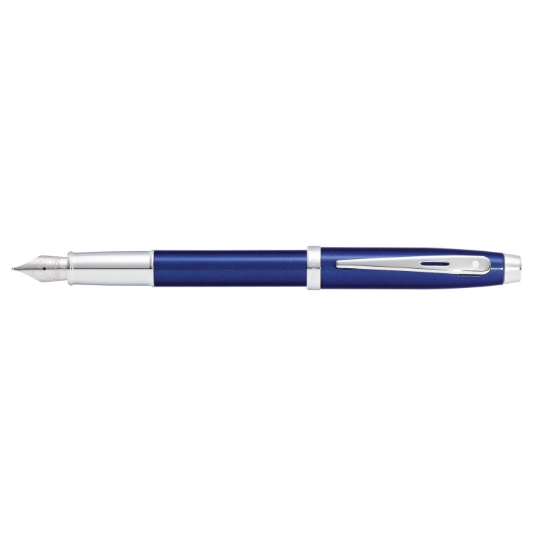 Sheaffer 100 Glossy Lacquer Plniace pero modré SHEAFFER - 1