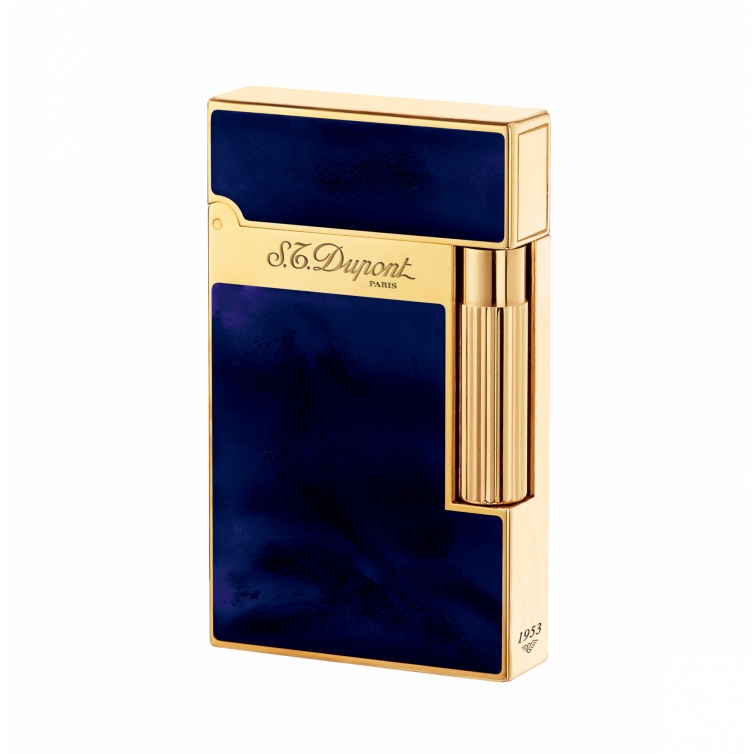 Atelier Blue Marine and Gold Lighter S.T. DUPONT - 1