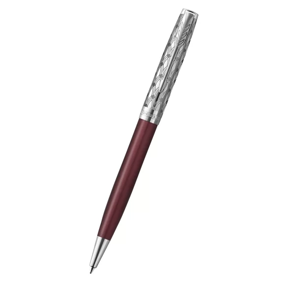 Sonnet Premium Metal CT Guľôčkové pero červené PARKER - 1