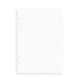 Štvorčekované papiere, náhradná náplň Clipbook A5 FILOFAX - 1