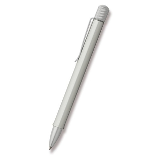 Hexo Guľôčkové pero matné strieborné FABER-CASTELL - 1