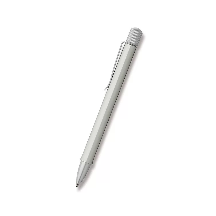 Hexo Ballpoint pen silver matt FABER-CASTELL - 1