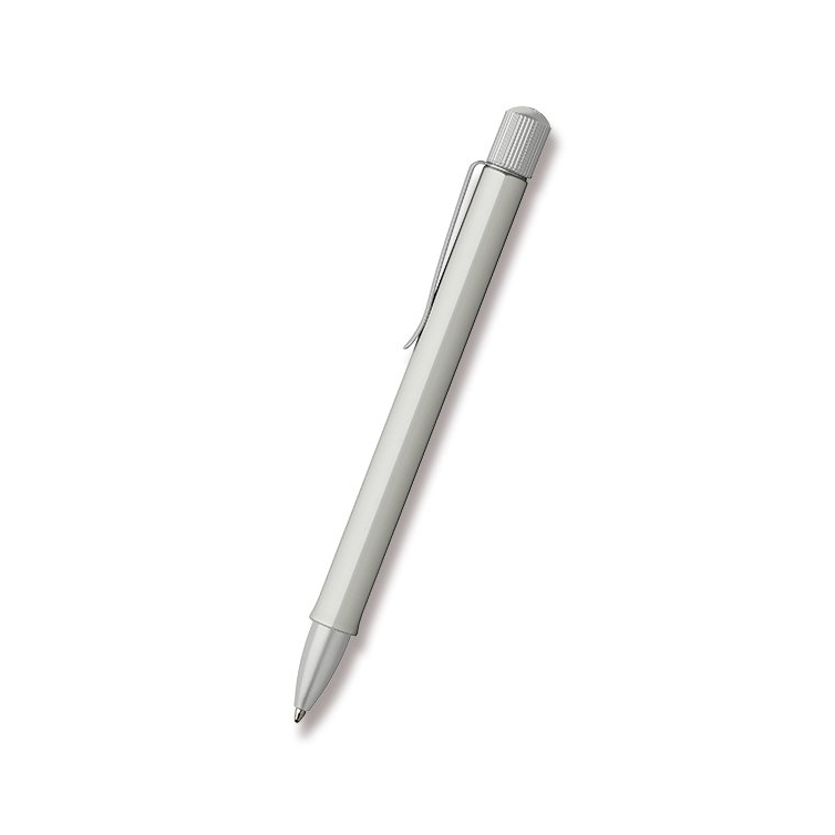 Hexo Guľôčkové pero matné strieborné FABER-CASTELL - 1