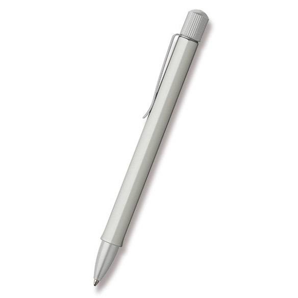 Hexo Ballpoint pen silver matt FABER-CASTELL - 1