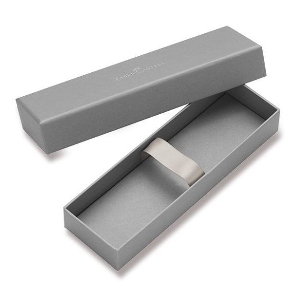 Hexo Ballpoint pen silver matt FABER-CASTELL - 2