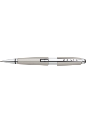 Upplev lyxen med Edge Titanium Chrome Rollerball-penna, ett fint skrivinstrument från Cross , ett vördat varumärke sedan 1846. Fördjupa dig i smidig skrift med dess patenterade teleskopiska utkastningsmekanism och flera påfyllningsalternativ. Tillverkad med titansilverfärgat harts på en mässingsbas, lovar denna moderna penna en livstid av oklanderlig service.