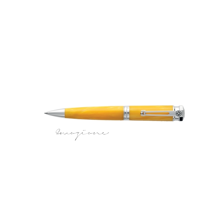 Emozione Ballpoint pen yellow MONTEGRAPPA - 1