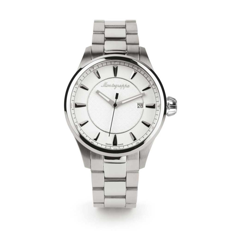 Fortuna 42 mm Hodinky strieborné MONTEGRAPPA - 1