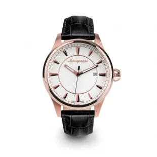 Fortuna 42 mm Watch rose gold silver MONTEGRAPPA - 1