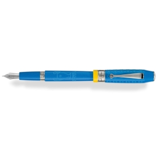 UEFA Trophy 2018 Kyiv Limited edition Fountain pen blue MONTEGRAPPA - 1