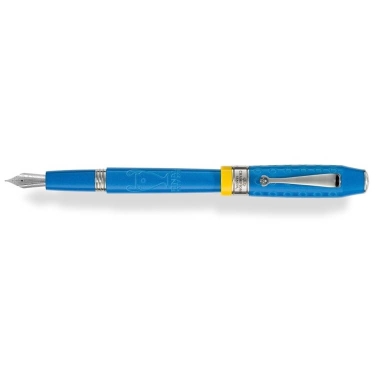 UEFA Trophy 2018 Kiew Limited Edition Füllfederhalter blau MONTEGRAPPA - 1