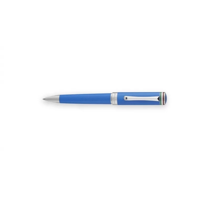 Italia Kugelschreiber klar blau MONTEGRAPPA - 1
