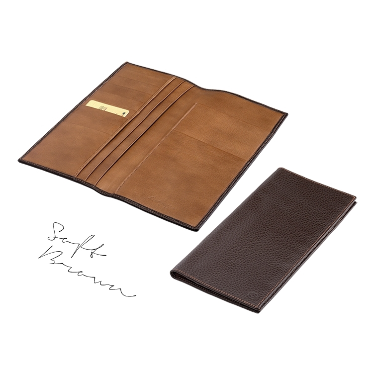 Travel Documents Case brown and caramel MONTEGRAPPA - 2