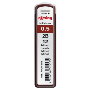 Leads 2B 12pcs ROTRING - 1