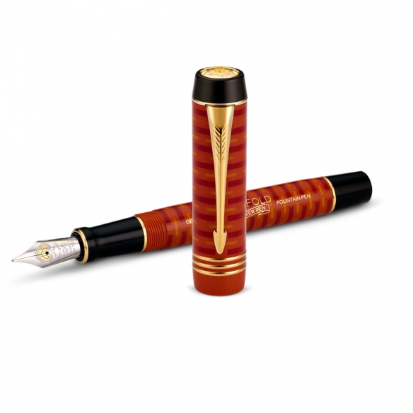 Duofold 100th Le Red GT Fountain pen red PARKER - 1