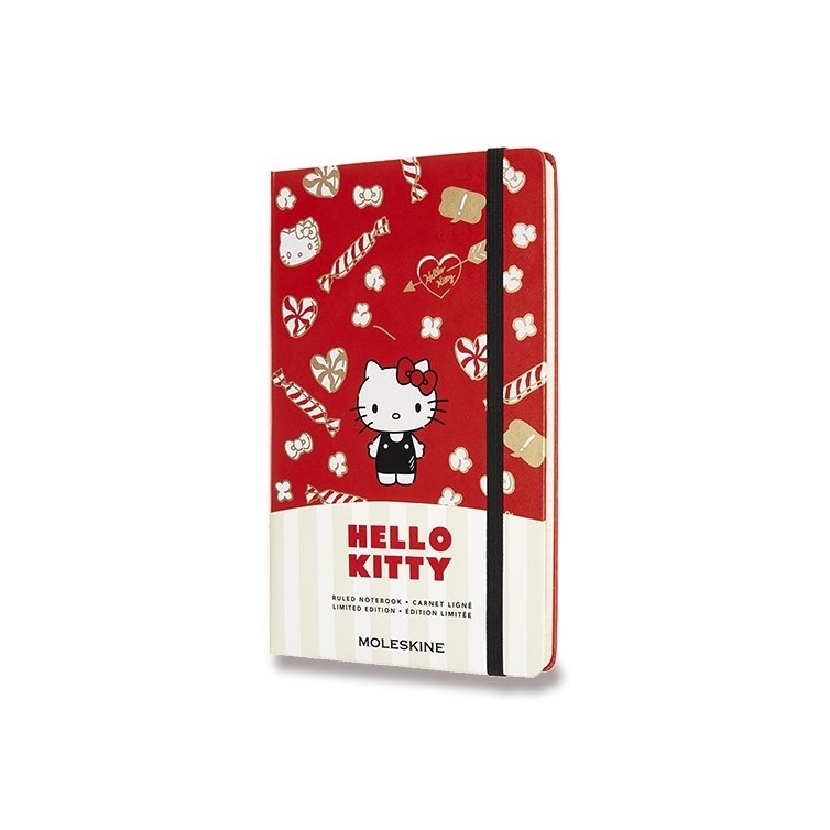 Hello Kitty Limited edition Notebook L ruled red MOLESKINE - 1