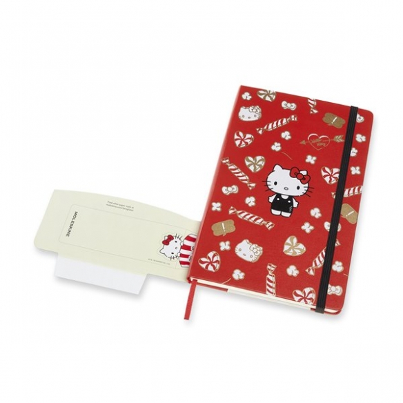 Hello Kitty Limited edition Notebook L ruled red MOLESKINE - 3